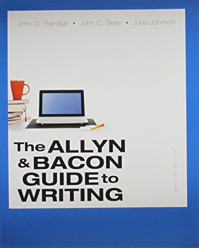 Allyn & Bacon Guide to Writing, The & Writer -- ValuePack Access Card Package