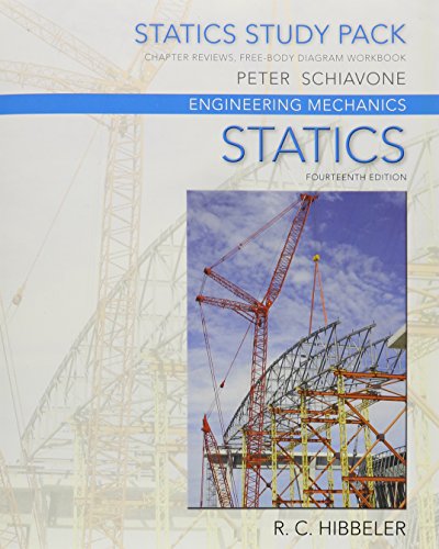 Engineering Mechanics: Statics, Study Pack, Si Edition, 14Th Edition