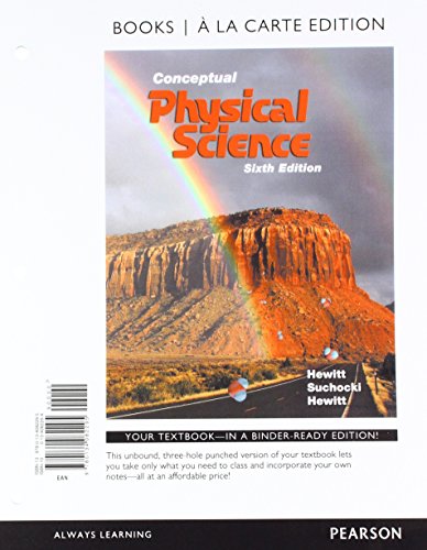 Conceptual Physical Science : Books a La Carte Edition