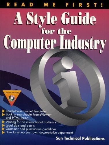 Read Me First!: A Style Guide for the Computer Industry