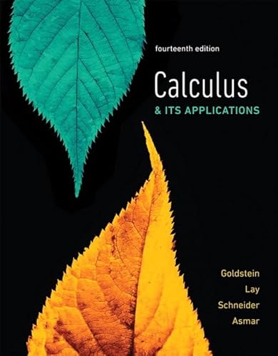 Calculus & Its Applications plus MyMathLab with Pearson eText -- Title-Specific Access Card Package
Calculus & Its Applications plus MyMathLab with Pearson eText -- Title-Specific Access Card Package