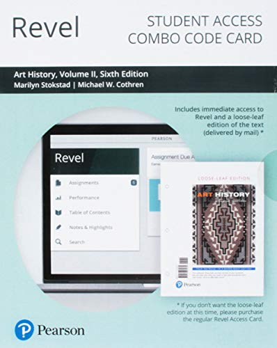 Revel for Art History, Volume 2 -- Combo Access Card