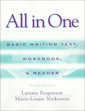 All in One: Basic Writing Text, Workbook, and Reader [Fourth Edition]