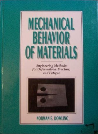 The Mechanical Behavior of Materials : Engineering Methods for Deformation, Fracture and Fatigue
The Mechanical Behavior of Materials : Engineering Methods for Deformation, Fracture and Fatigue