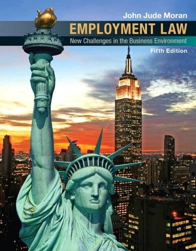Employment Law: New Challenges in the Business Environment