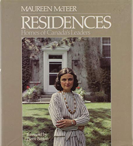RESIDENCES Homes of Canada's Leaders (Signed copy)