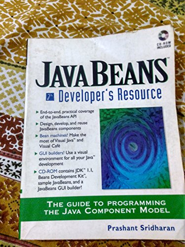Javabeans Developer's Resource (Prentice Hall Developer's Resource Series)