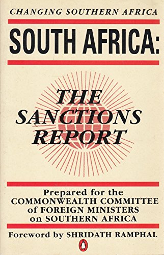 South Africa: The Sanctions Report Prepared for Commonwealth Committee Foreign Ministers South (C...