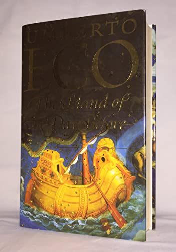 The Island Of The Day Before - 1st US Edition/1st Printing