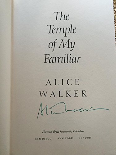 The Temple of My Familiar (SIGNED)
