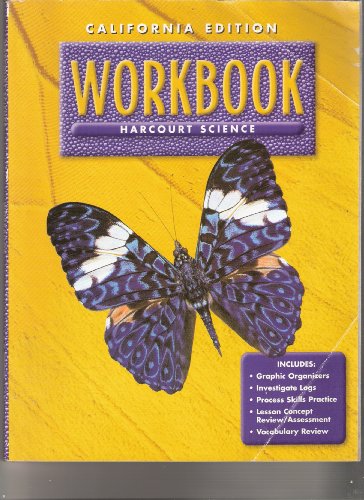 Science 00 Y001 California: CA Workbook Gr3 Harc Science 2000