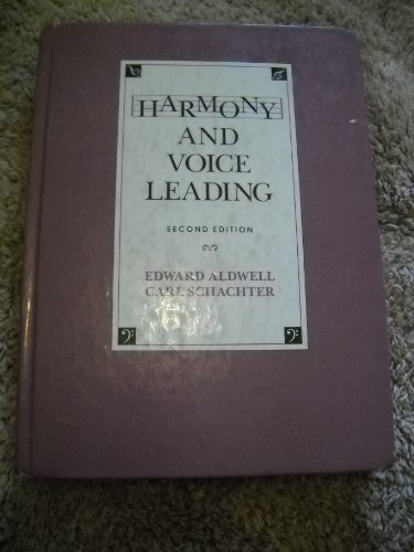 HARMONY AND VOICE LEADING 2nd EDITION