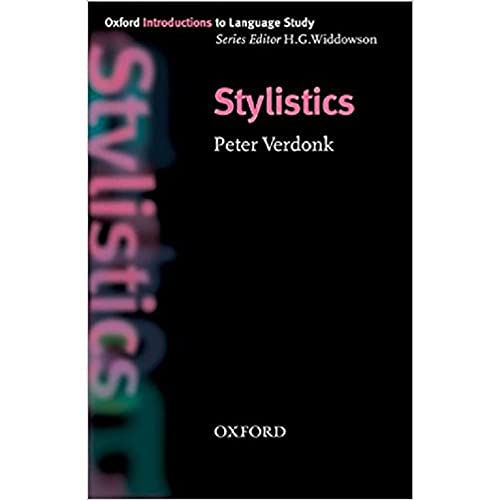 Stylistics (Oxford Introduction to Language Study Series)