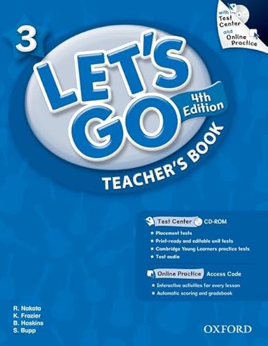 Let's Go 3 Teacher's Book + Test Center Cd-rom : Beginning to High Intermediate, Grade K-6
Let's Go 3 Teacher's Book + Test Center Cd-rom : Beginning to High Intermediate, Grade K-6