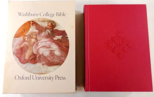 Holy Bible: Oxford Edition, The Washburn College Bible