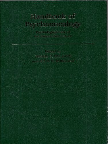 Handbook of Psychooncology : Psychological Care of the Patient with Cancer