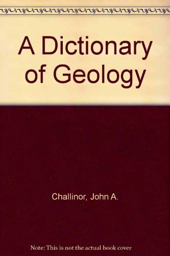 A Dictionary of Geology. Fifth (5th) Edition.