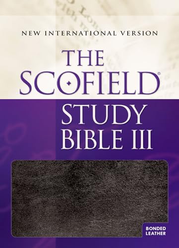 Scofield Study Bible : New International Version, Black Bonded Leather