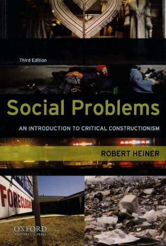 Social Problems: An Introduction to Critical Constructionism. 3rd ed.