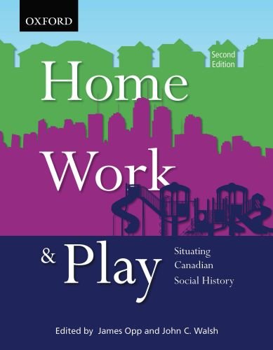 Home, Work, and Play: Situating Canadian Social History 1840 - 1980