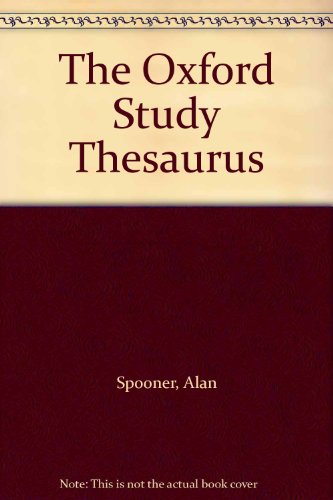 Oxford Study Thesaurus, The
