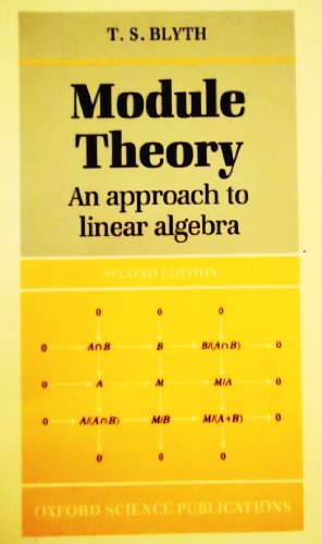 Module Theory. An Approach to Linear Algebra. Second Edition