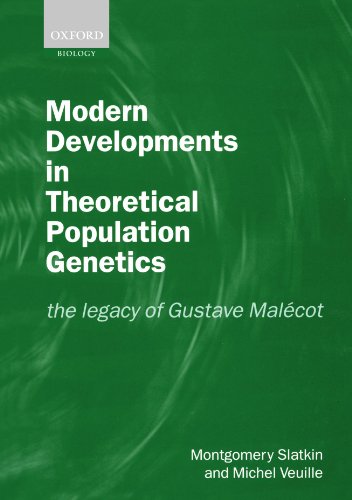Modern Development of Theoretical Population Genetics: The Legacy of Gustave Malecot