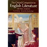 THE OXFORD COMPANION TO ENGLISH Literature, FOURTH EDITION revised by Dorothy Eagle