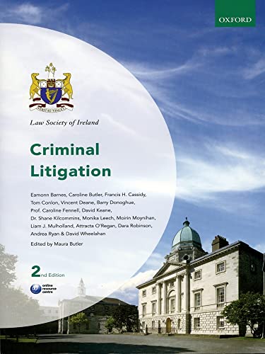 Law Society of Ireland Manual: Criminal Litigation