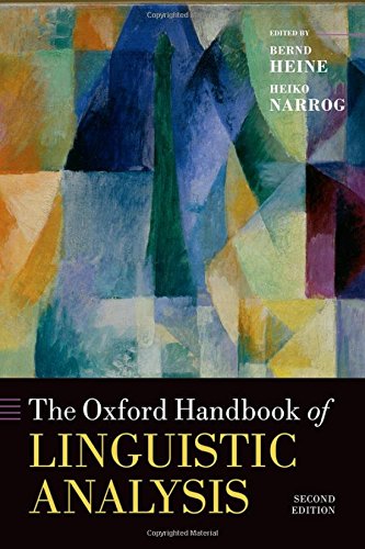 The Oxford Handbook of Linguistic Analysis (Second Edition)