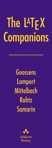 The Latex Companion 2Nd Edition