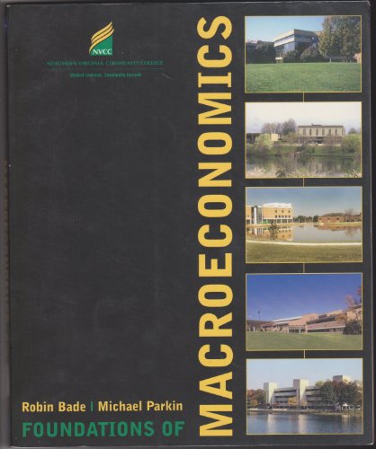 Foundations of Macroeconomics (Canadian edition)