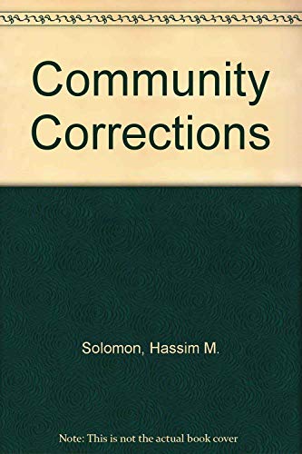 Community corrections (Holbrook Press criminal justice series)