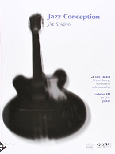 Jazz Conception -- Guitar: 21 Solo Etudes for Jazz Phrasing, Interpretation, and Improvisation (English/German Language Edition) (Book MP3 CD)
Jazz Conception -- Guitar: 21 Solo Etudes for Jazz Phrasing, Interpretation, and Improvisation (English/German Language Edition) (Book MP3 CD)