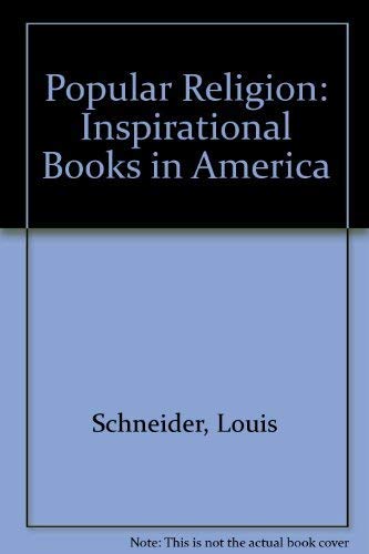 Popular Religion. Inspirational Books in America