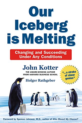 Our Iceberg Is Melting. Changing and Succeeding Under Any Conditions. With artwork by Peter Mueller.