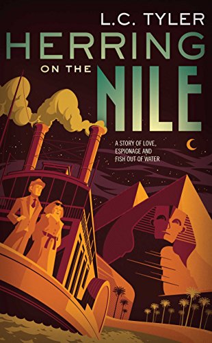 HERRING ON THE NILE - THE FOURTH ELSIE AND ETHELRED MYSTERY - RARE SIGNED & PUBLICATION DATED, FI...