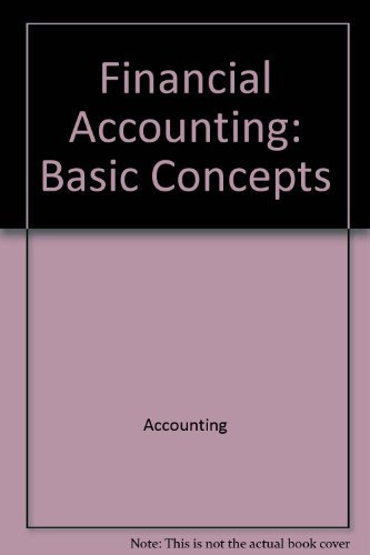 Financial Accounting: Basic Concepts