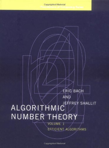 Algorithmic Number Theory, Vol. 1: Efficient Algorithms
