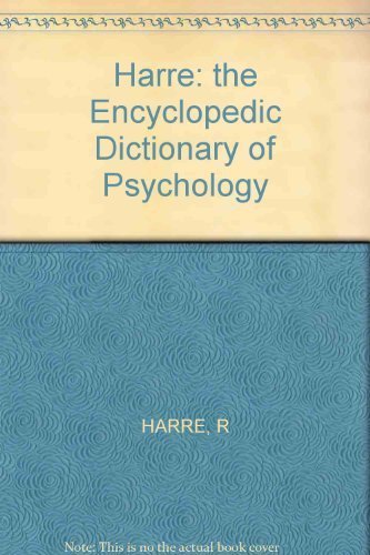 The Encyclopedic Dictionary of Psychology