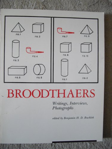 Broodthaers: Writings, Interviews, Photographs