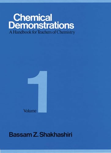 Chemical Demonstrations, Volume One : A Handbook for Teachers of Chemistry