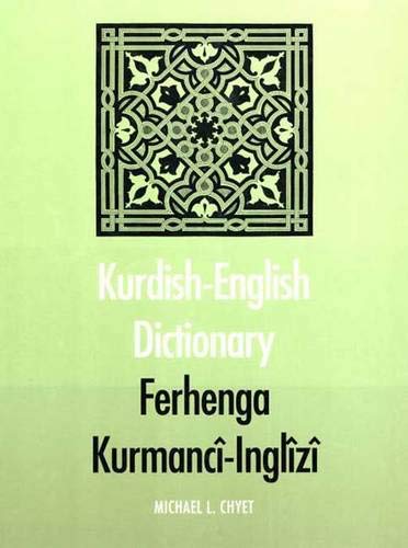 Kurdish-English Dictionary: Ferhenga Kurmanci-Inglizi