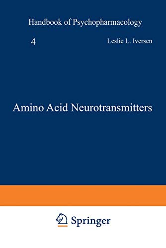 Handbook of Psychopharmacology, Volume 4: Amino Acid Neurotransmitters