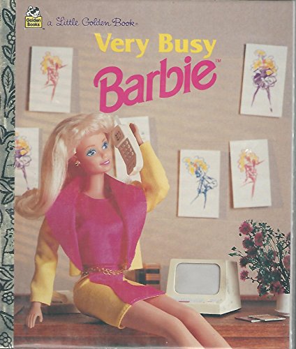 Very Busy Barbie (Little Golden Bks.)