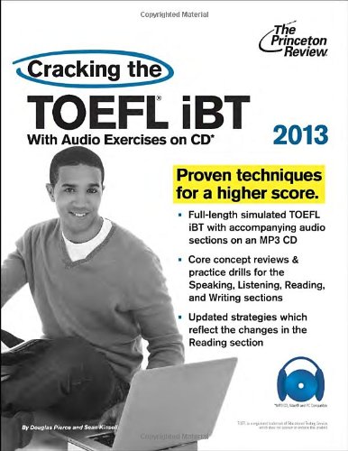 Cracking the TOEFL iBT with Audio CD, 2016 Edition (College Test Preparation) by Cracking the TOEFL iBT with Audio CD, 2016 Edition (College Test Preparation) by