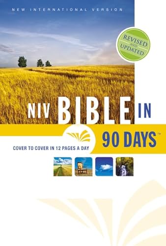 NIV, Bible in 90 Days, Hardcover