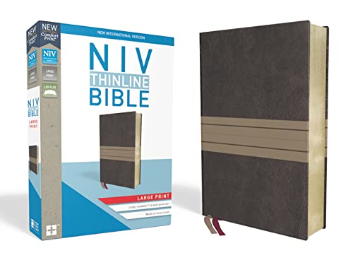 Niv Thinline Bible Large Print Leathersoft Bro Format: Slides