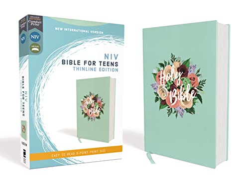 NIV, Bible for Teens, Thinline Edition, Cloth over Board, Floral, Red Letter, Comfort Print
NIV, Bible for Teens, Thinline Edition, Cloth over Board, Floral, Red Letter, Comfort Print