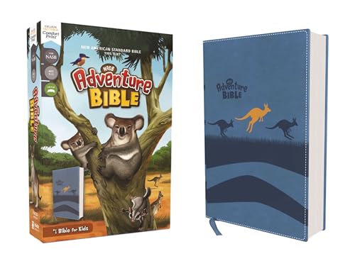 NASB, Adventure Bible, Leathersoft, Blue, Full Color Interior, Red Letter, 1995 Text, Comfort Print
NASB, Adventure Bible, Leathersoft, Blue, Full Color Interior, Red Letter, 1995 Text, Comfort Print